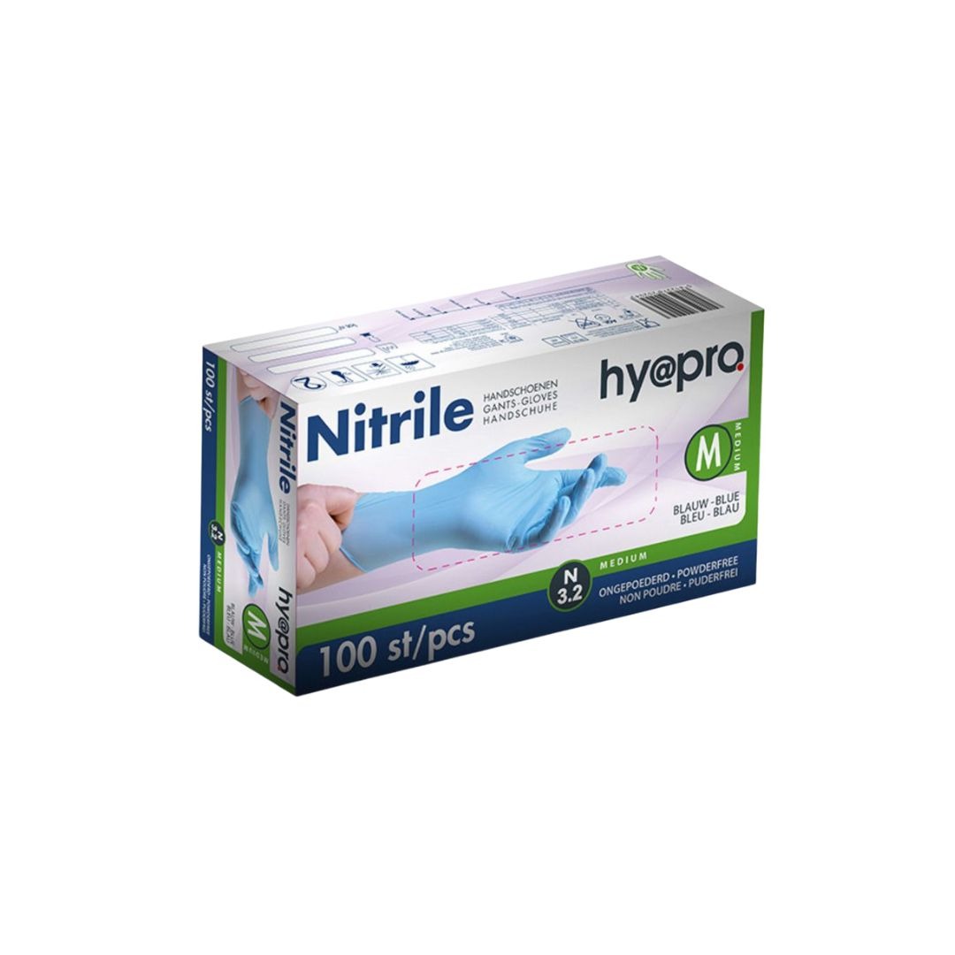 Hypro Soft Nitrile Blauw XL 100st