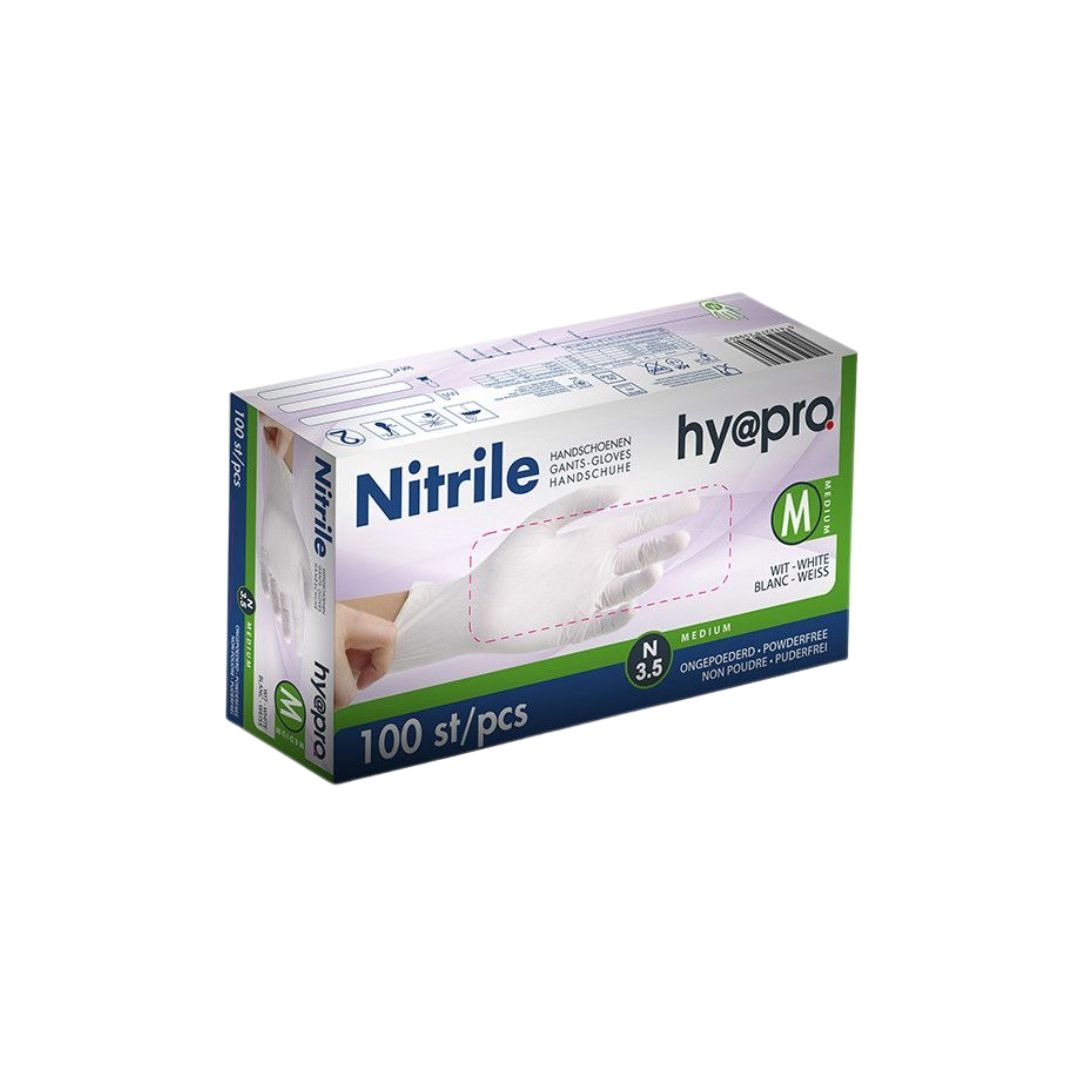 Hypro Soft Nitrile Wit XL 100st