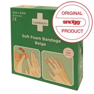 Snogg Soft 6 cm x 4,5 mtr huidskleur 1