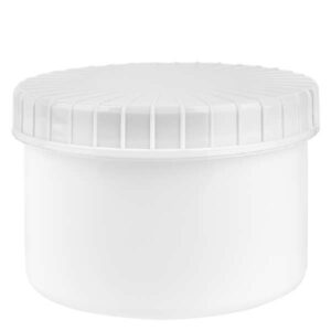 Zalfpot + deksel 125 ml wit 1