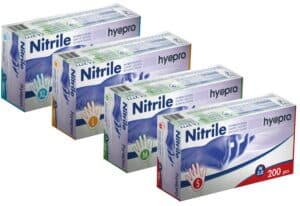 Hypro Soft Nitrile Paarsblauw L 200st 1