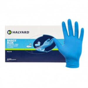 Halyard Basic Nitrile handschoenen blauw 200st