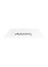 Astonishing Logo Handdoek wit