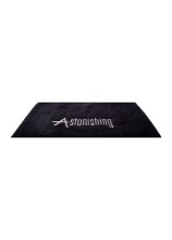 Astonishing Logo Handdoek zwart