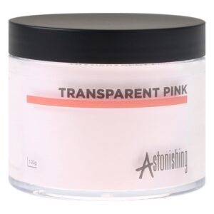 Astonishing Acrylic Powder Transparent Pink 100gr