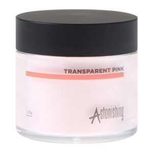 Astonishing Acrylic Powder Transparent Pink 25gr