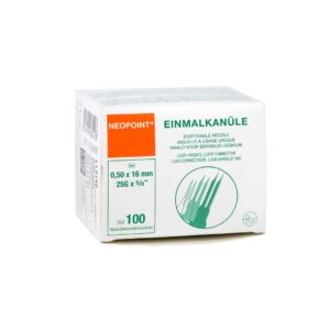 Neopoint Milia Naalden 25G oranje 0,5x16mm 100st