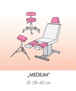 Badstof tabouret hoes 3