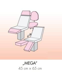 Badstof tabouret hoes 5