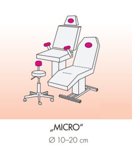 Badstof tabouret hoes 1