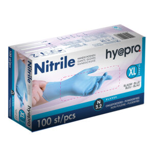Hypro Soft Nitrile Blauw XL