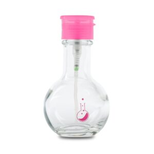 LE Roze pompfles glas 240ml
