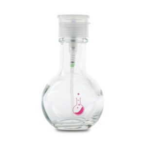 LE Witte pompfles glas 240ml
