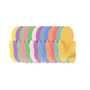 Wegwerpteenslippers foam Color Mix 10 paar 1