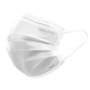 Unigloves Mondkap Small Type IIR 50st WIT