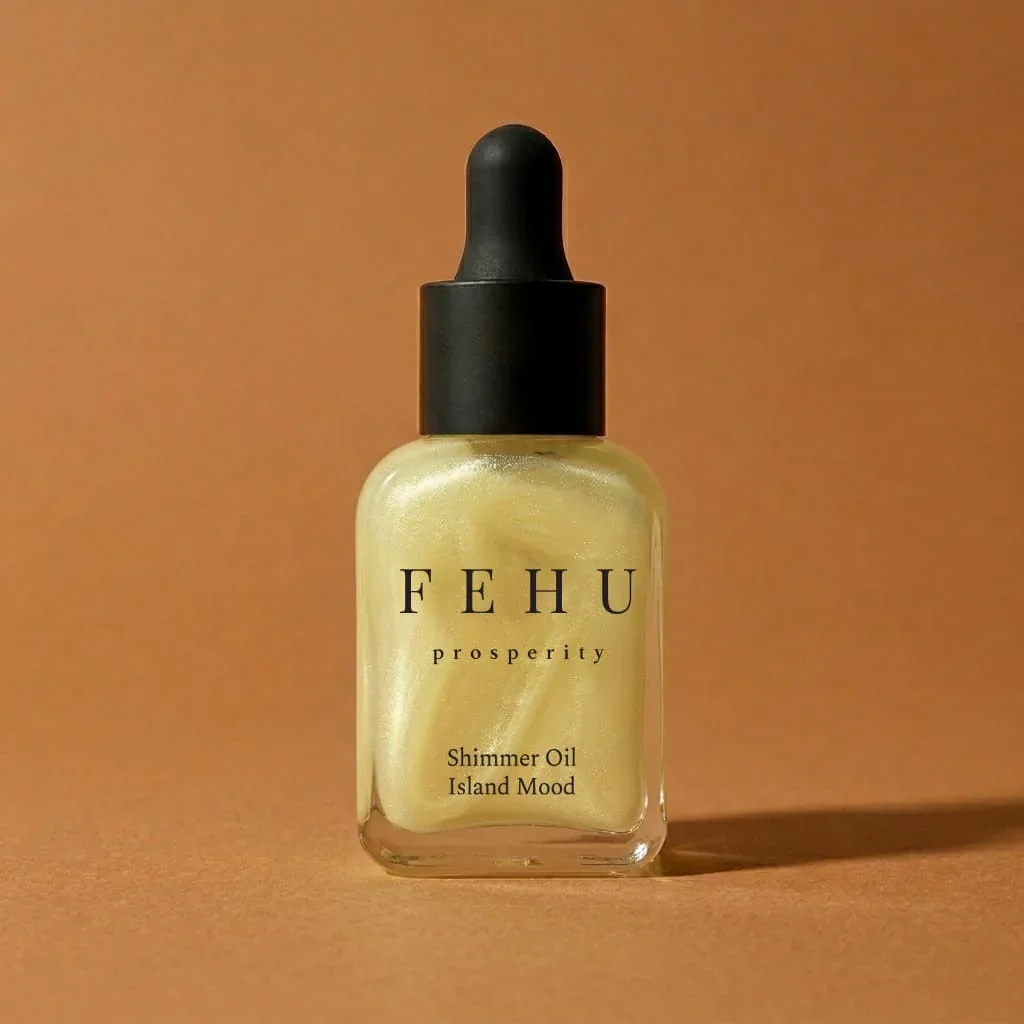 FEHU Hand & Cuticle Oils Shimmer Oil Island Mood